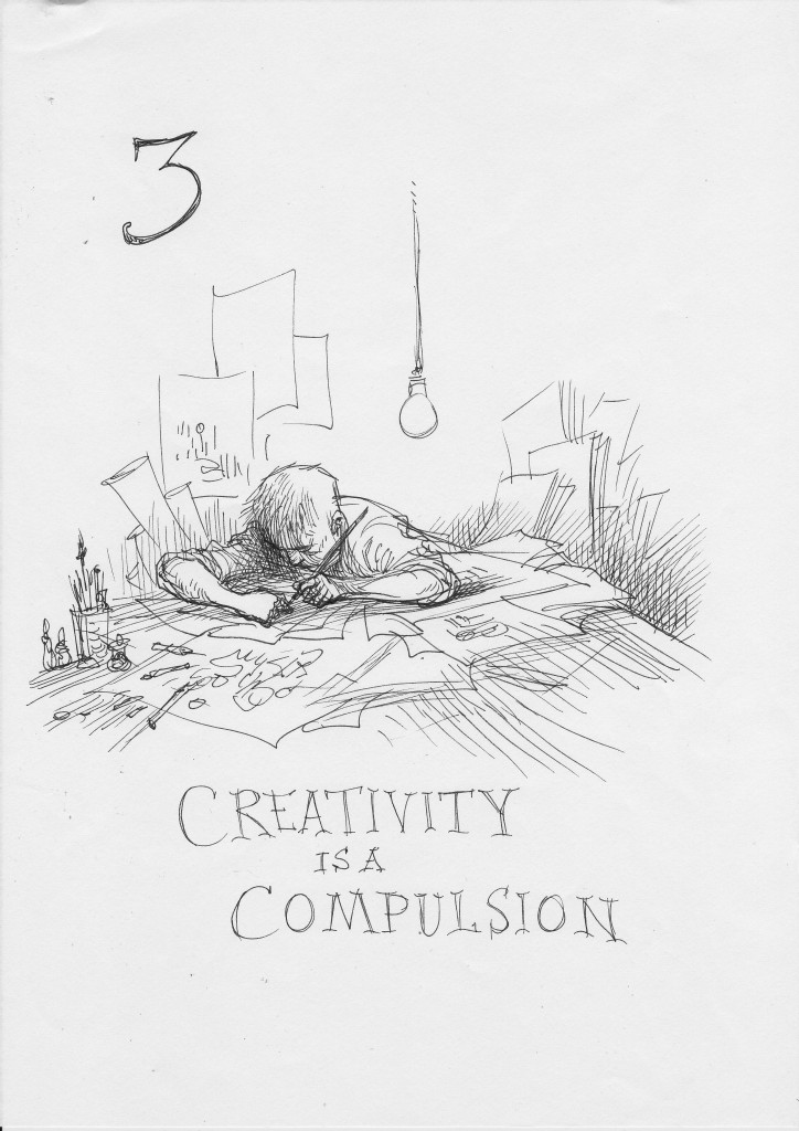 Picture Interview with Chris Riddell on Kollektiv Gallery