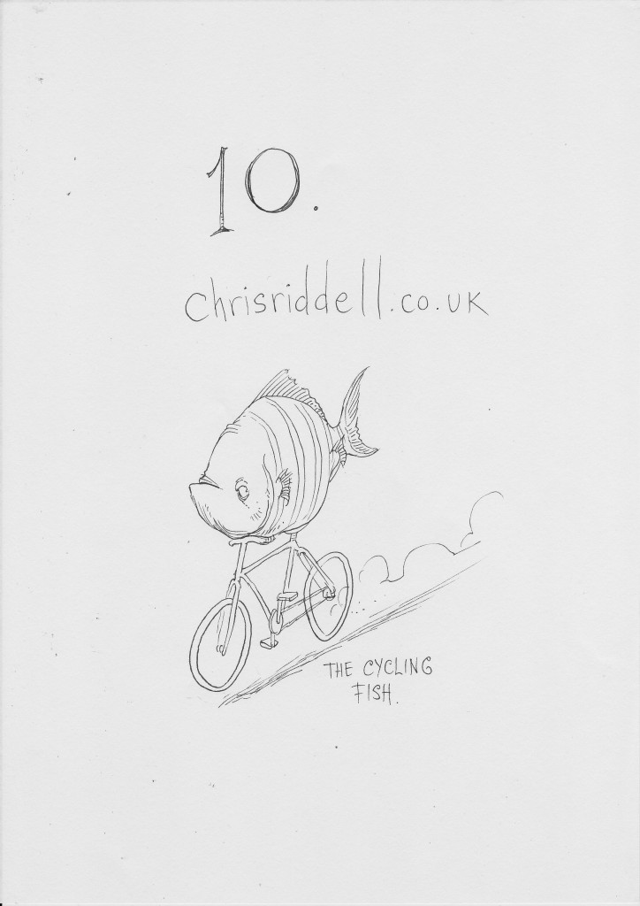 Picture Interview with Chris Riddell on Kollektiv Gallery